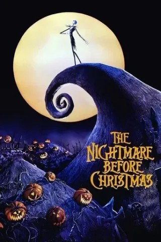 Movie poster for The Nightmare Before Christmas