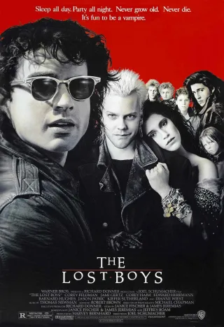 Movie poster for The Lost Boys