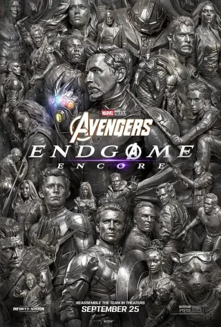 Movie poster for Avengers Endgame: Encore