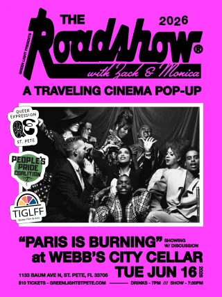 Movie poster for Paris is burning @ Webb's City Cellar