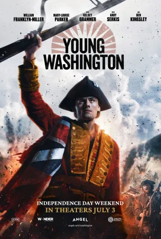 Movie poster for Young Washington