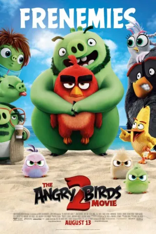 Movie poster for The Angry Birds Movie 2