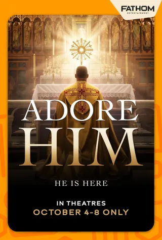 Movie poster for ADORE HIM: HE IS HERE
