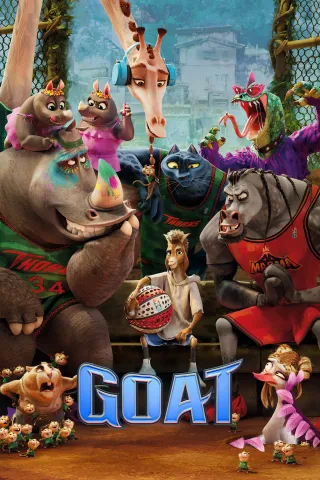 Movie poster for GOAT