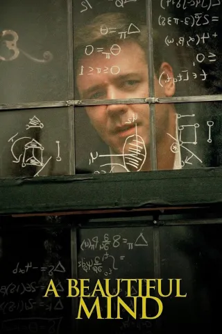 Movie poster for A Beautiful Mind