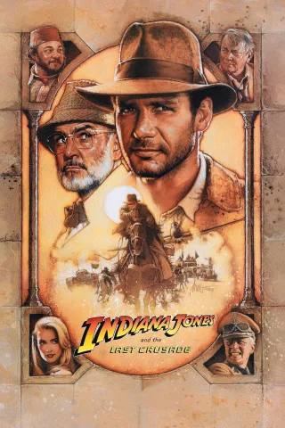 Movie poster for Indiana Jones and the Last Crusade