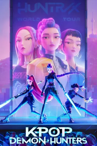 Movie poster for KPop Demon Hunters